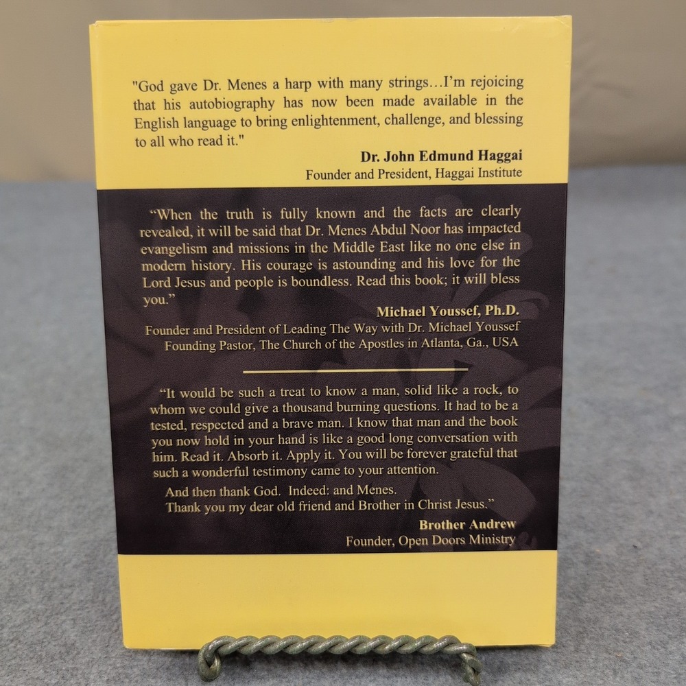 A Witness To‎ The Light Menes Abdul Noor Egypt Dialogues Biography Hardcover - Picture 2 of 7